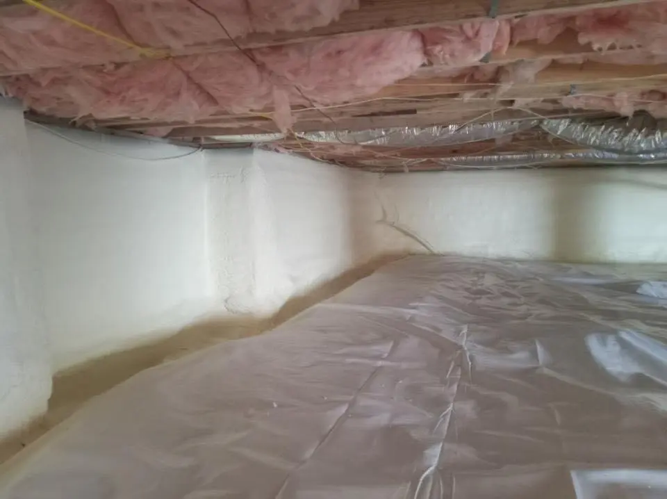 Crawl space encapsulation with closed-cell spray foam for Spray Foam Roofing Repair in Fountain Hills